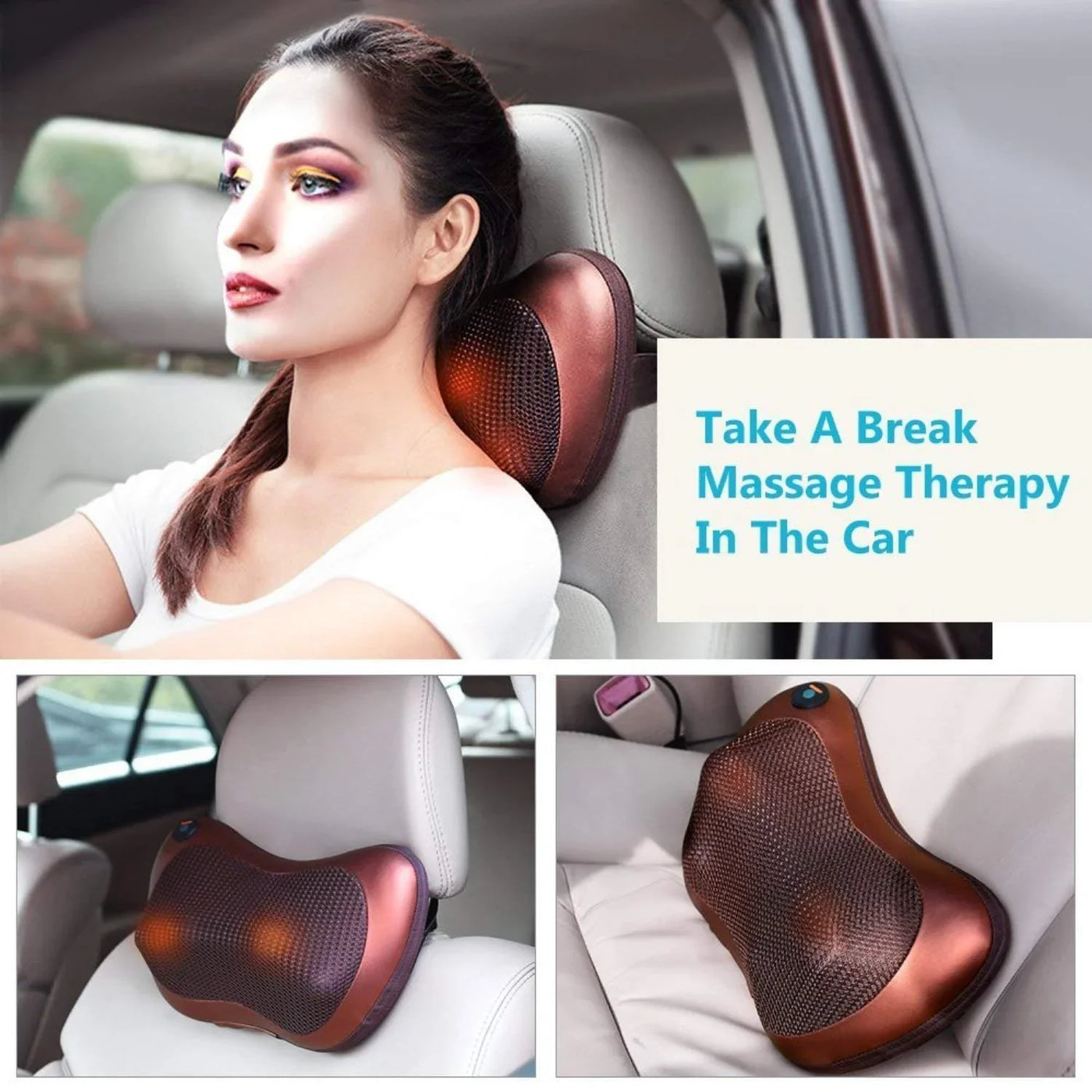 Head Neck Massager Car & Home Use