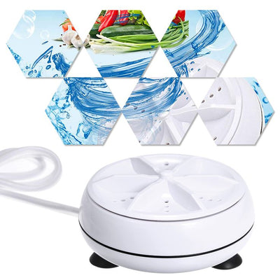 Mini Portable Turbine Washing Machine